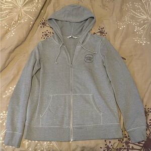 Victoria Secret Sport Gray Zip-Up Hoodie